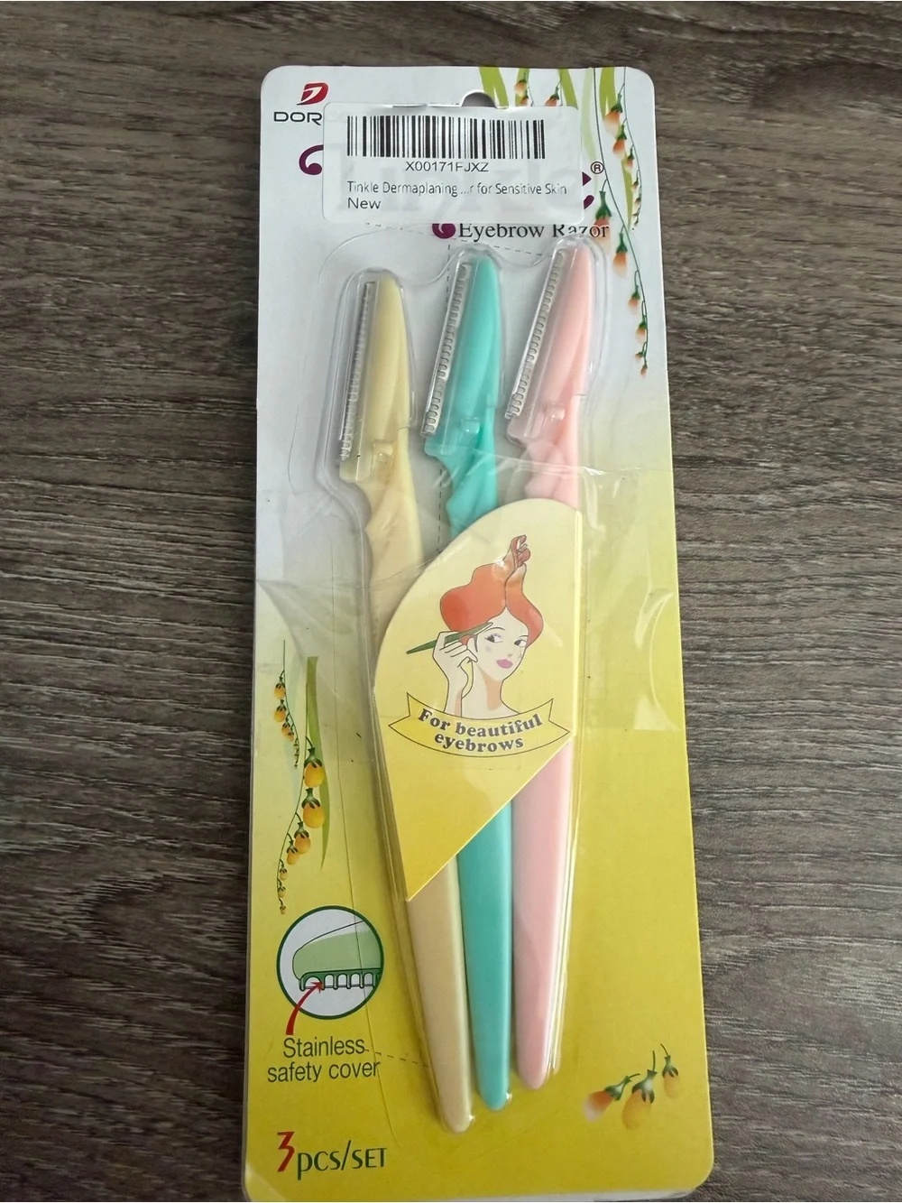 Two Eyebrow Razors Sets